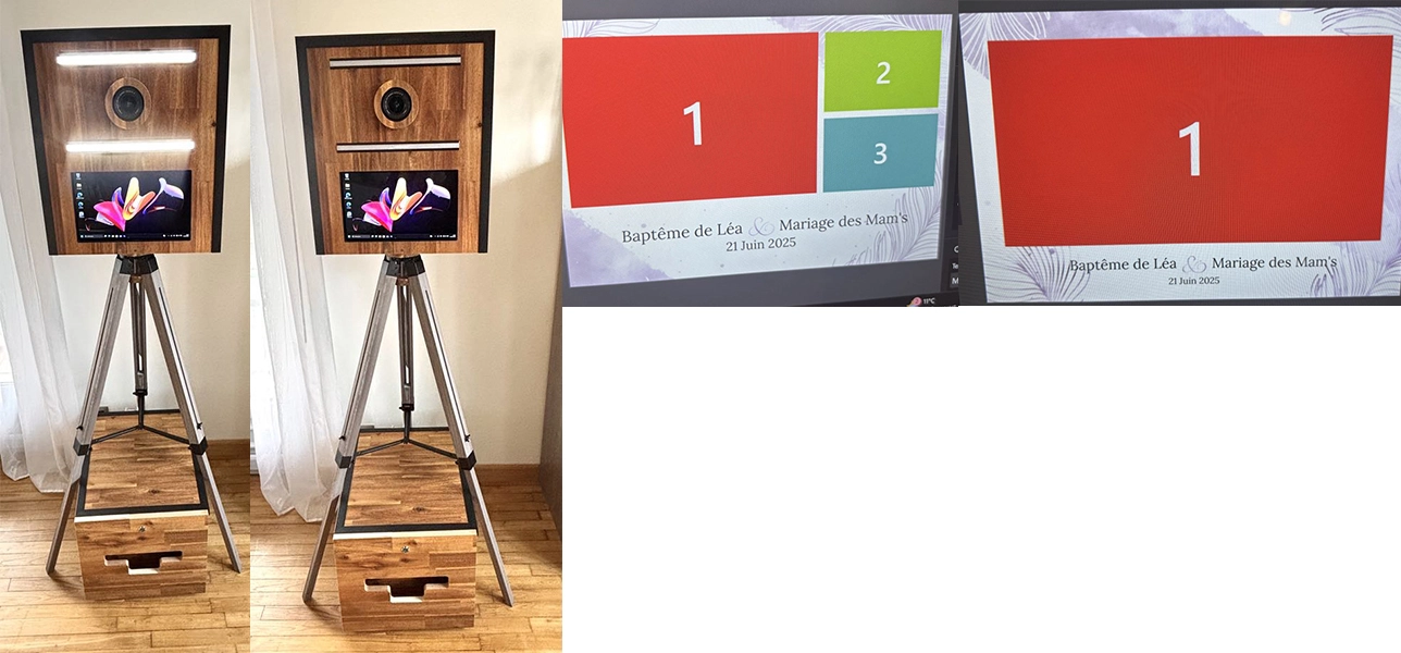Location borne à selfie / Photobooth